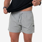 Burlebo Training Short Heather Light Grey