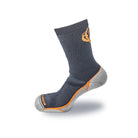 Fish Monkey Back Country Boot-Crew Merino Sock Black