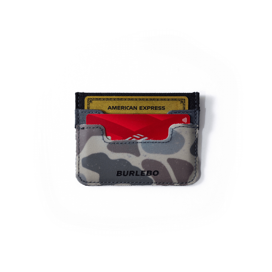 Burlebo Credit Card Wallet Classic Deer Camo