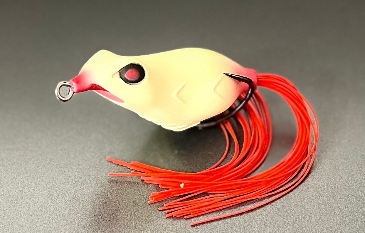 Copper Red Baits Wave Frog Bone