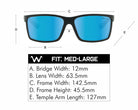 Waterland Men's Sunglass - Laydown