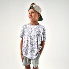Burlebo Youth - Go To Tee White Camo