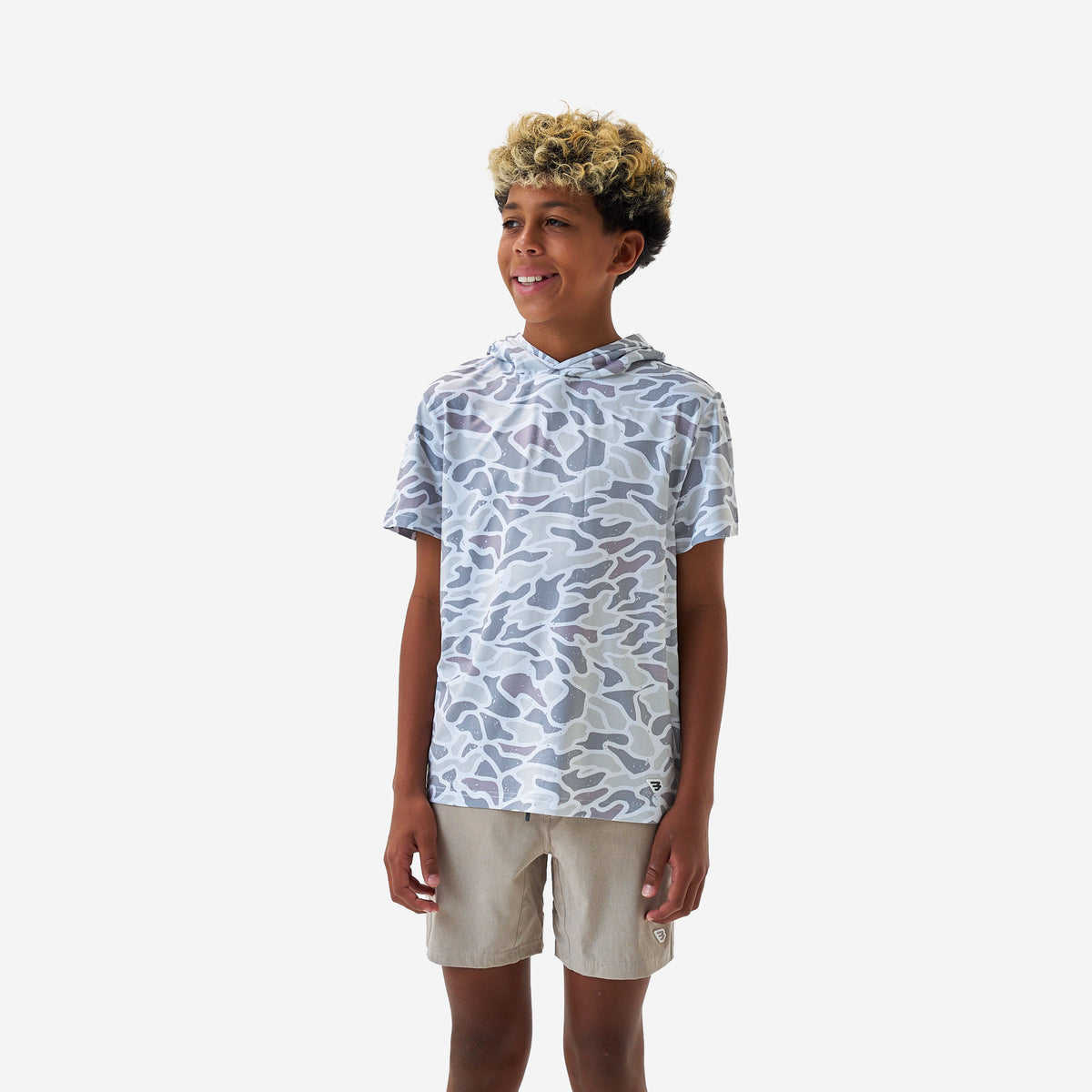 Burlebo Youth Short Sleeve Performance Hoodie