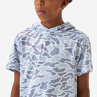 Burlebo Youth Short Sleeve Performance Hoodie