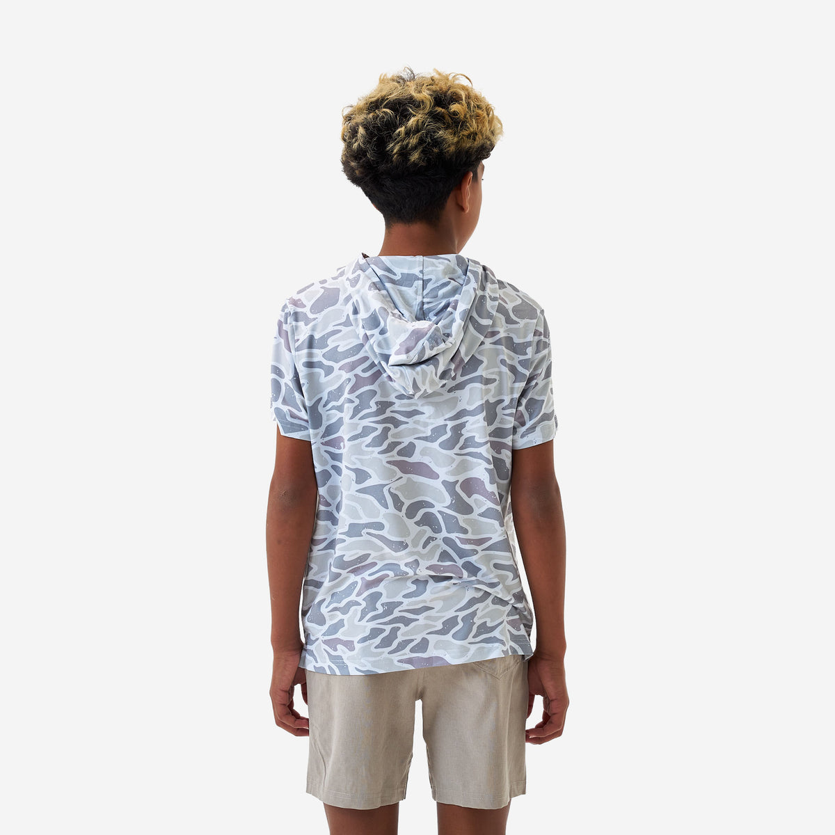 Burlebo Youth Short Sleeve Performance Hoodie