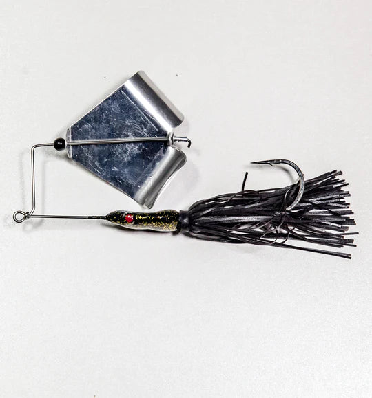 Crock-O-Gator Head Knocker Buzzbaits Black Black