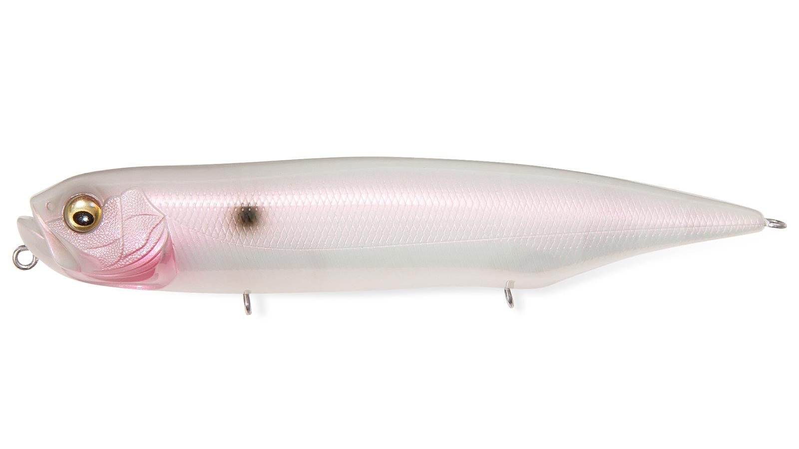 Megabass Dog-X Diamante Sonic Slide Walking Bait Albino Pearl Shad