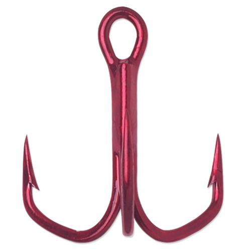 VMC Barbarian Treble Hooks Tin Red