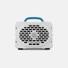 Turtle Box Original Gen 3 White-Electric Blue Handle