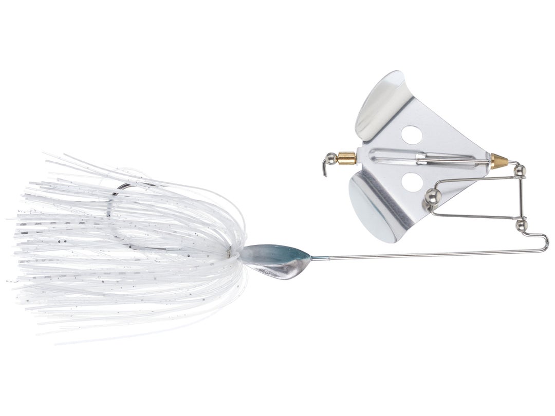 Damiki MTB Noisy Buzzbaits White Silver