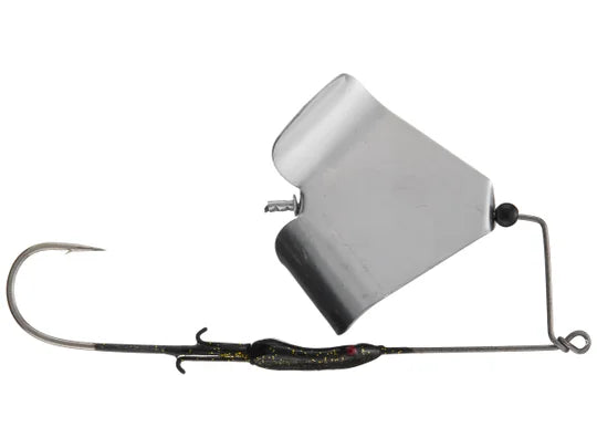 Crock-O-Gator X-bite Skirtless Buzzbaits Black