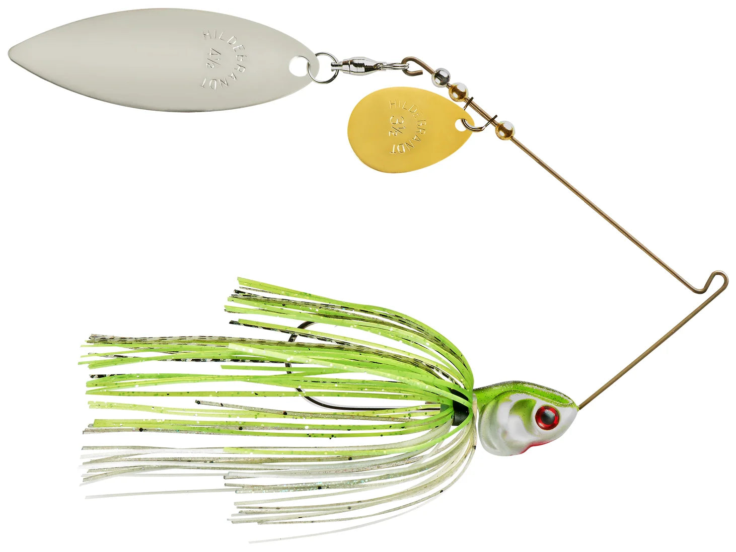 Booyah Covert Colorado Willow Spinnerbaits JC Special Col Wil Gld Nkl 1 2oz