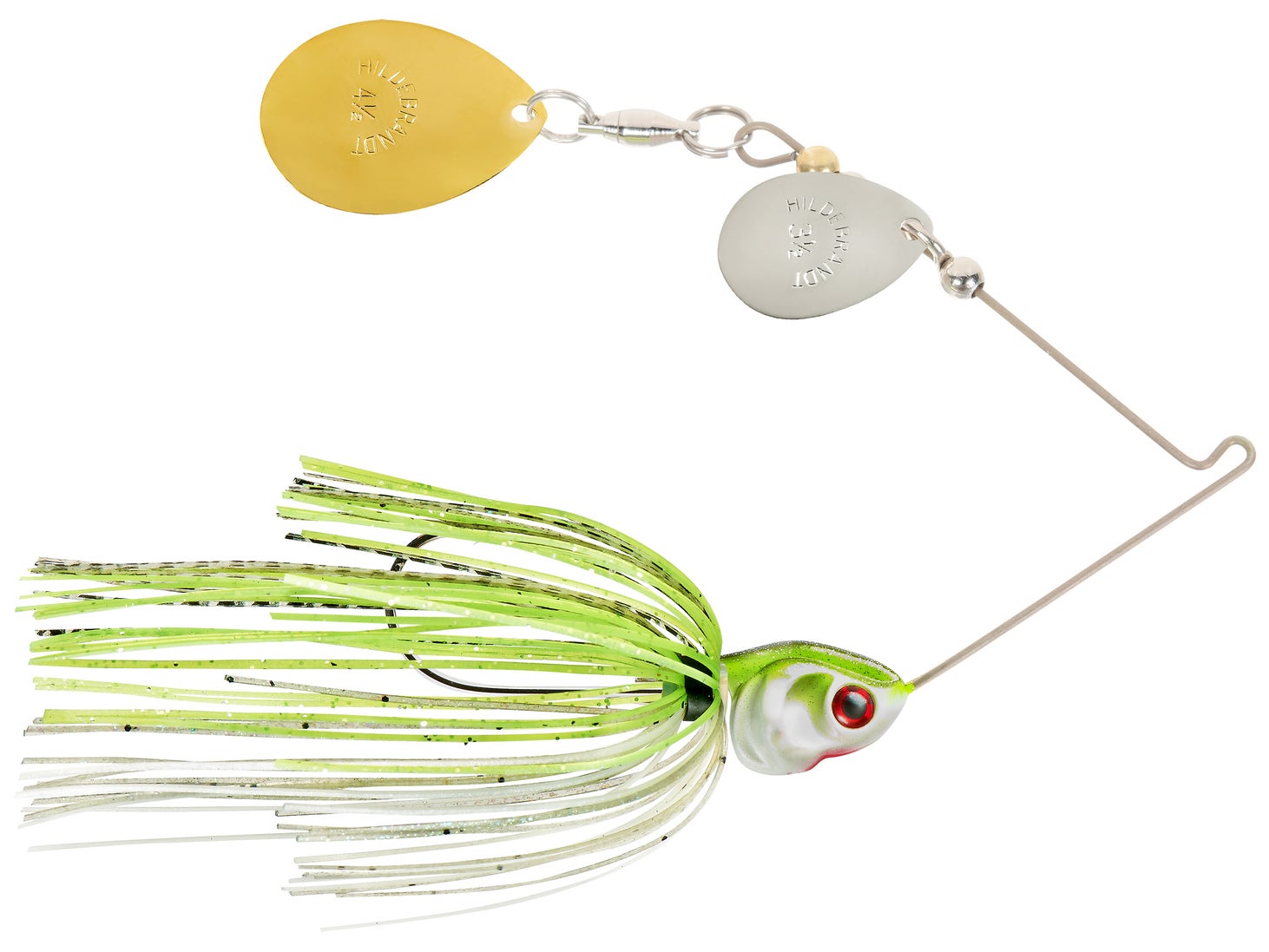 Booyah Covert Double Colorado Spinnerbaits JC Special Double Colorado Nkl Gld
