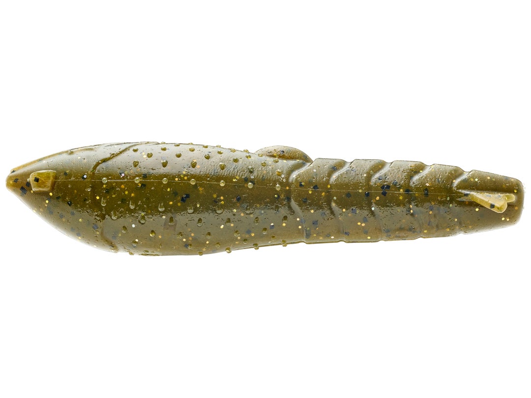 SPRO Craw Nugget Soft Stick Bait 3.5" Green Pumpkin Magic