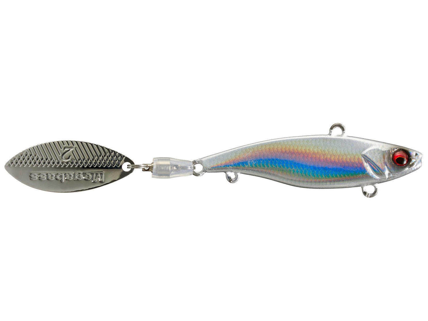 Megabass X-Blazar Tailspin LZ Silver Shad