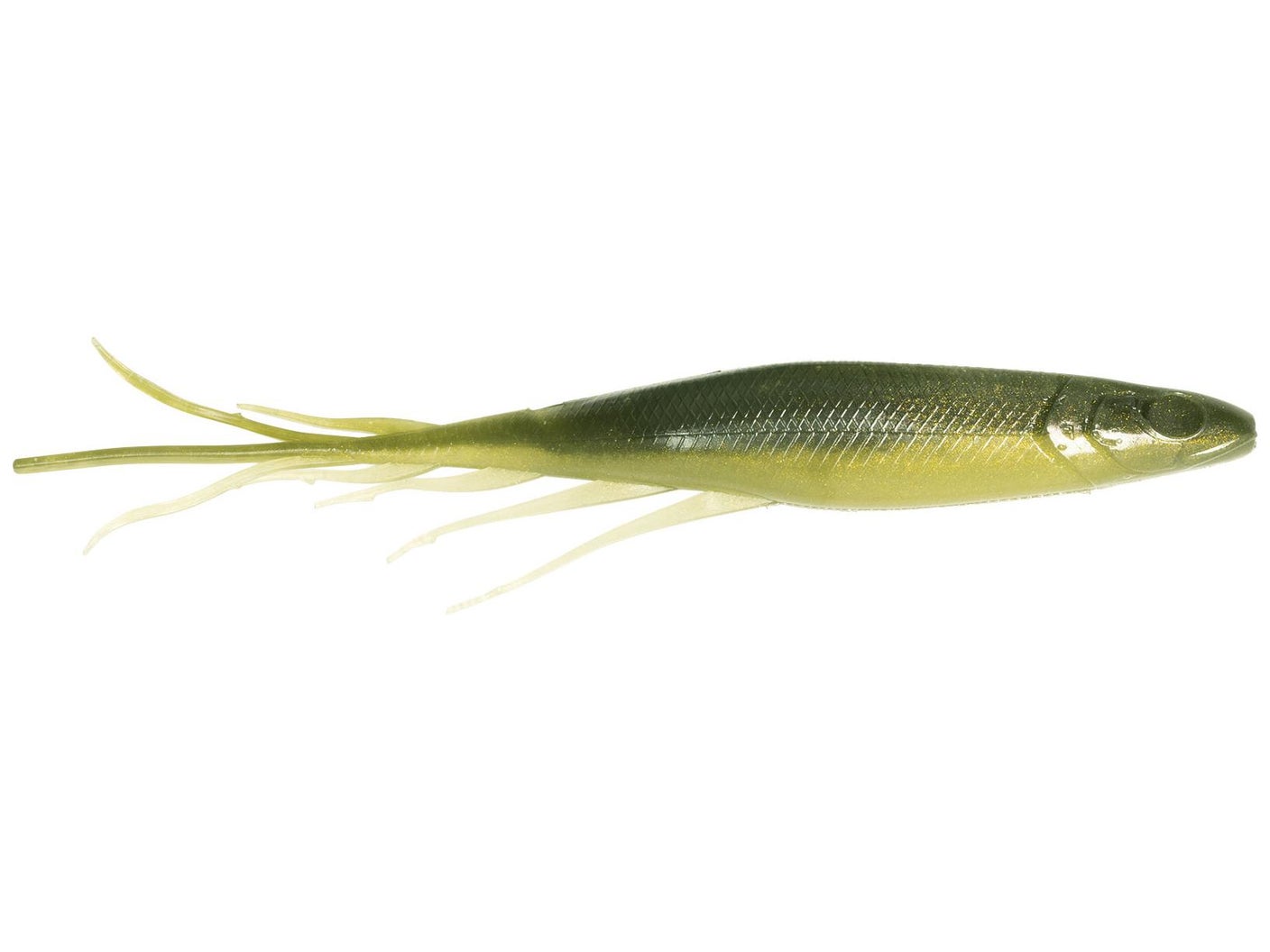 Hideup Judy Fish Soft Jerkbait Army Fish #296