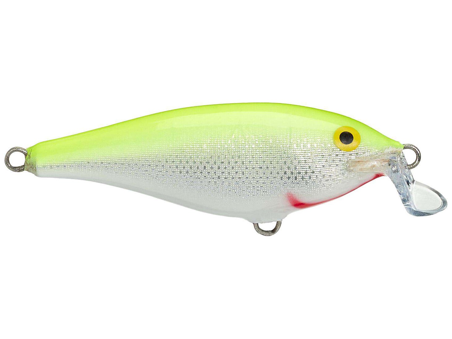 Rapala Shallow Shad Rap 05 Silver Fluorescent Chartreuse