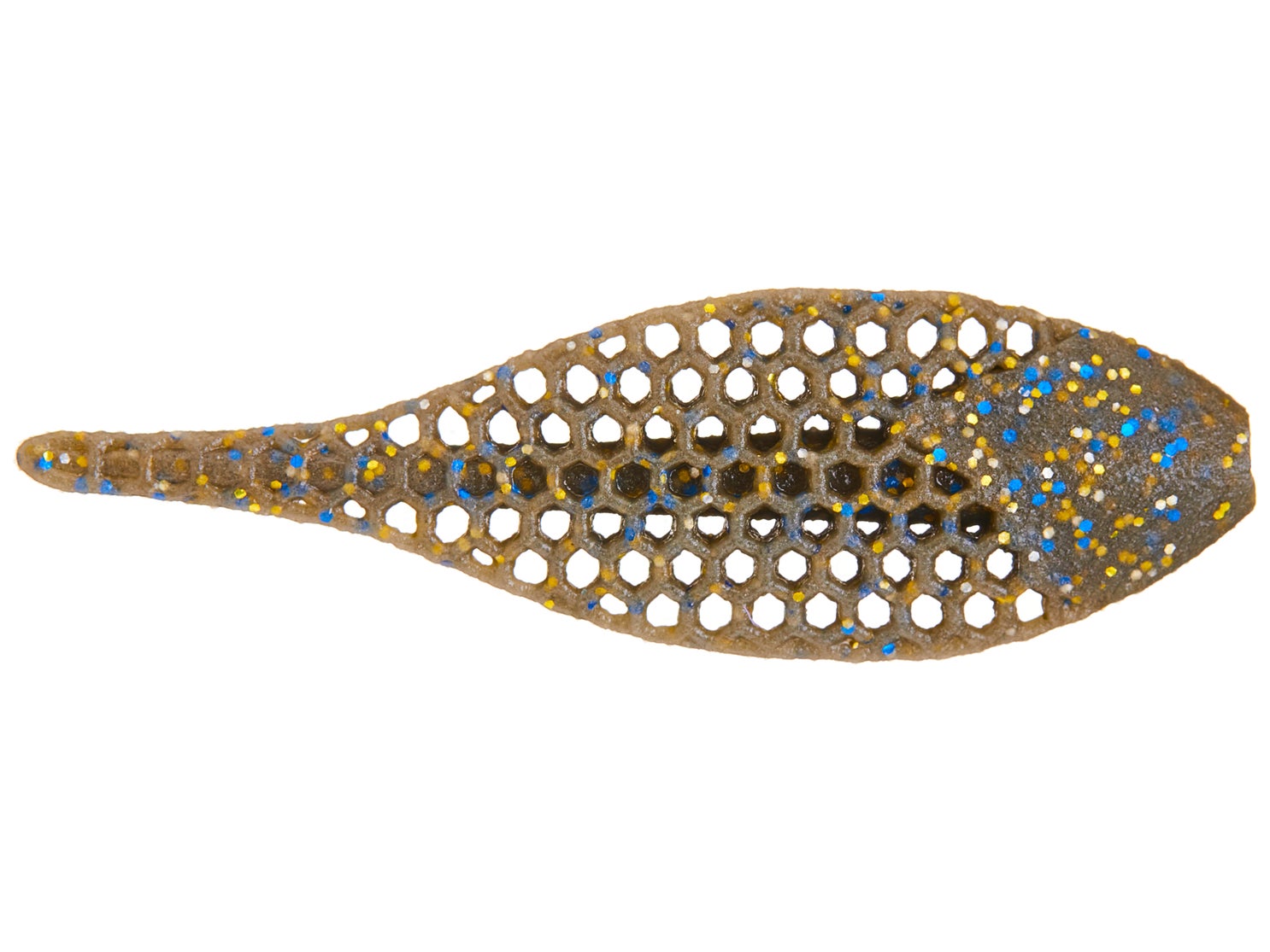 Berkley PowerBait Maxscent Flux Gill Creature Bait Smoke Black Blue Gold
