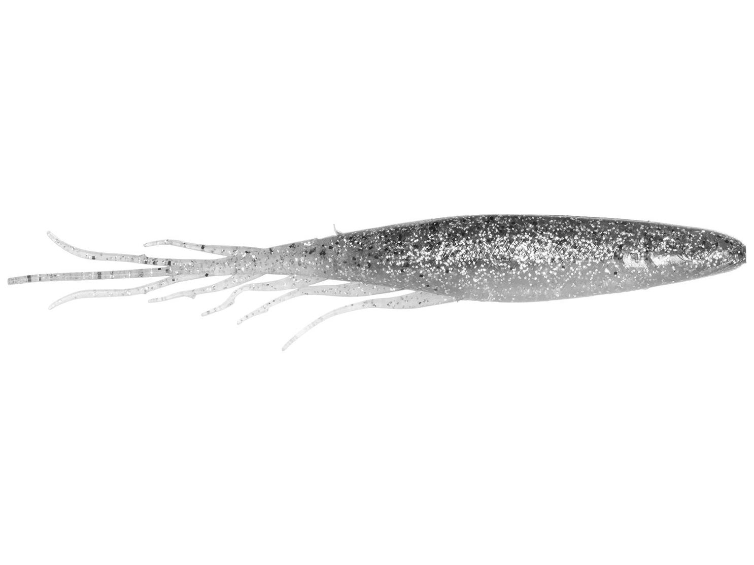Hideup Judy Fish Soft Jerkbait Silver Glitter #297