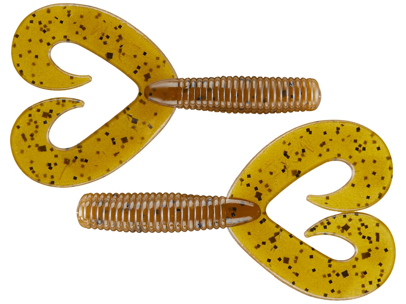Zoom Fat Albert Twin Tail Grub 10pk Green Pumpkin