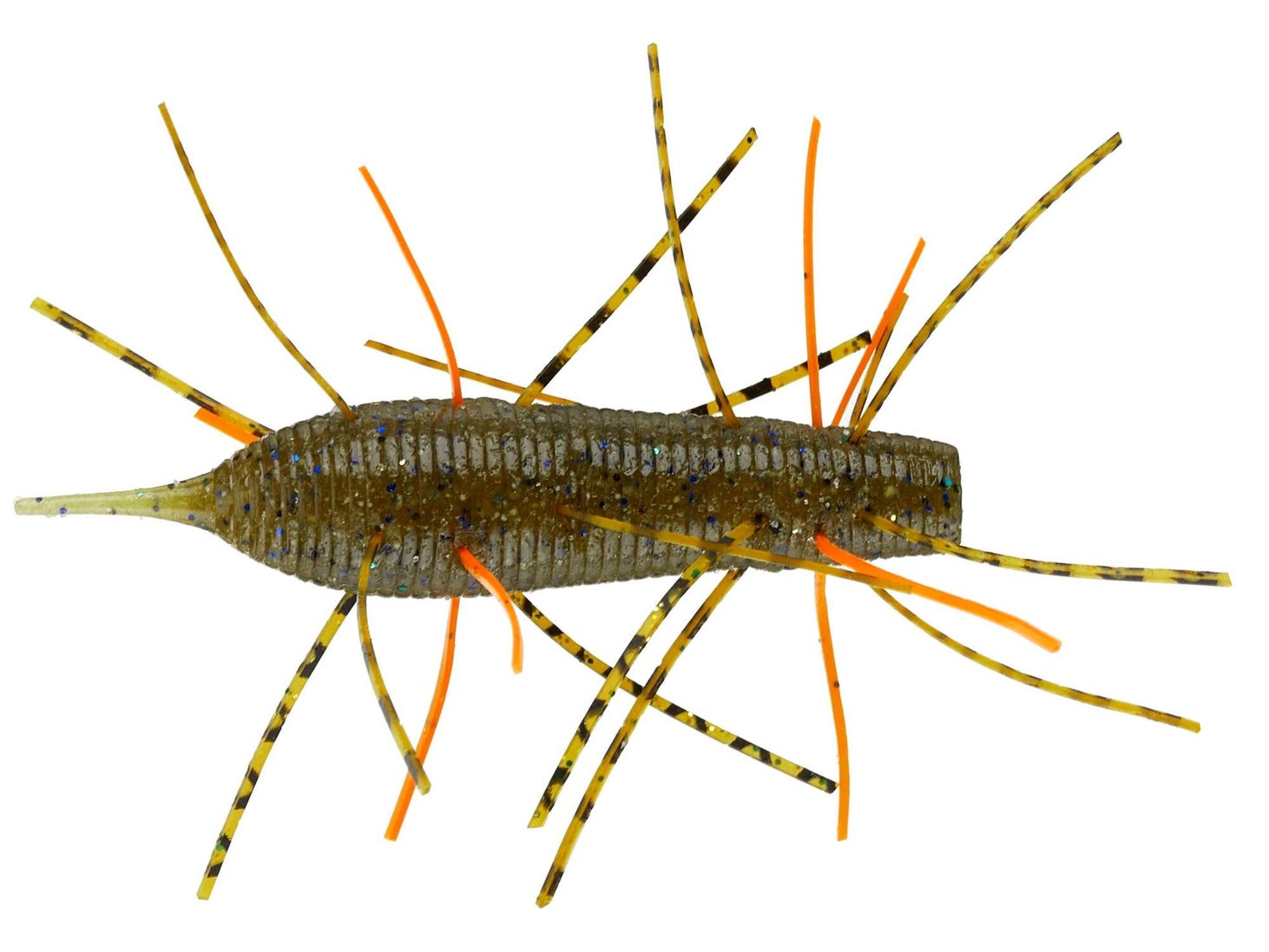 Geecrack Imo Kemushi Floating Stick Worm Green Pumpkin Blue-023