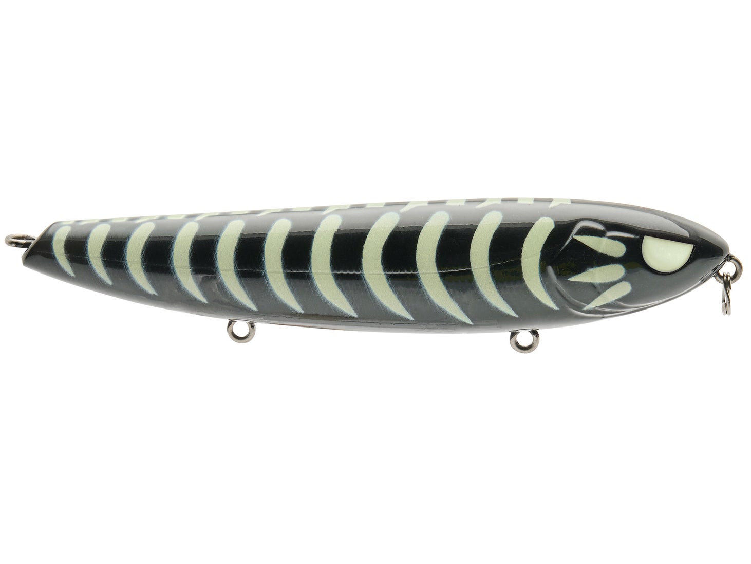 SPRO Walking Haint Topwater Walking Bait #02 Black Skeleton