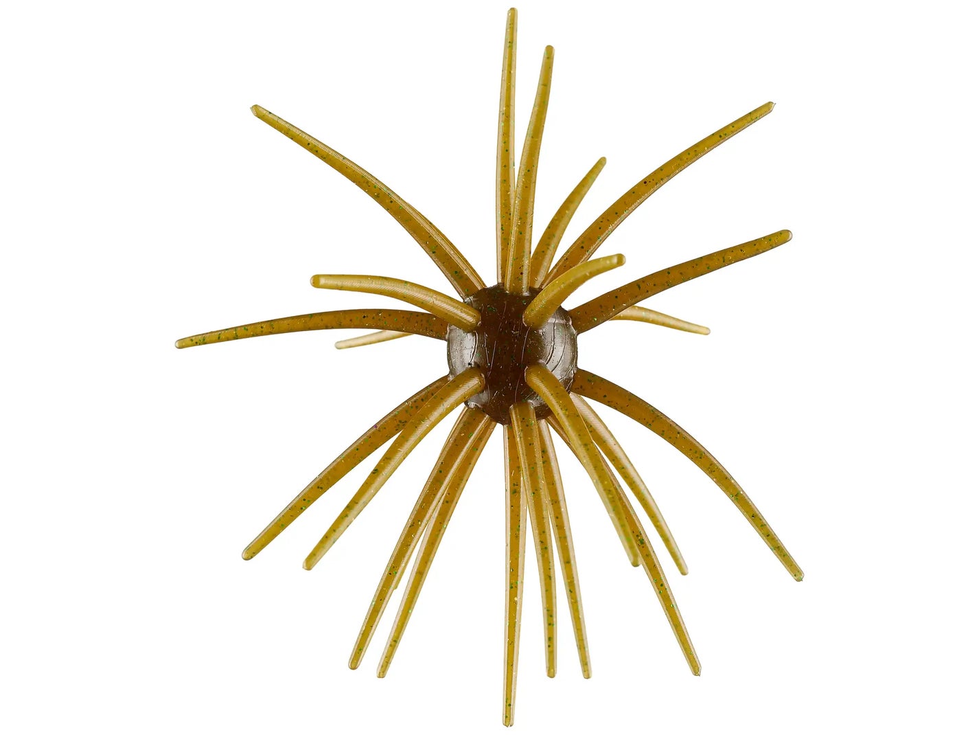 Queen Tackle Porcupine Ball Dead Center Magnum 20mm 2pk Green Pumpkin Green
