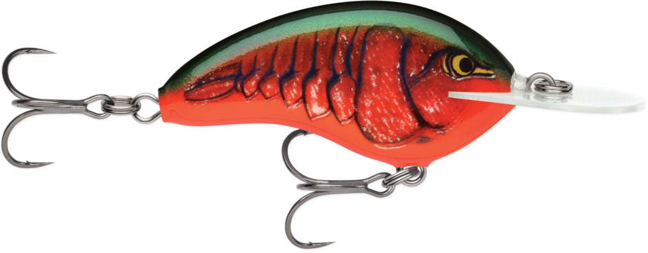 Rapala Ott’s Garage Deep Tiny 07 Crankbait Red Crawdad