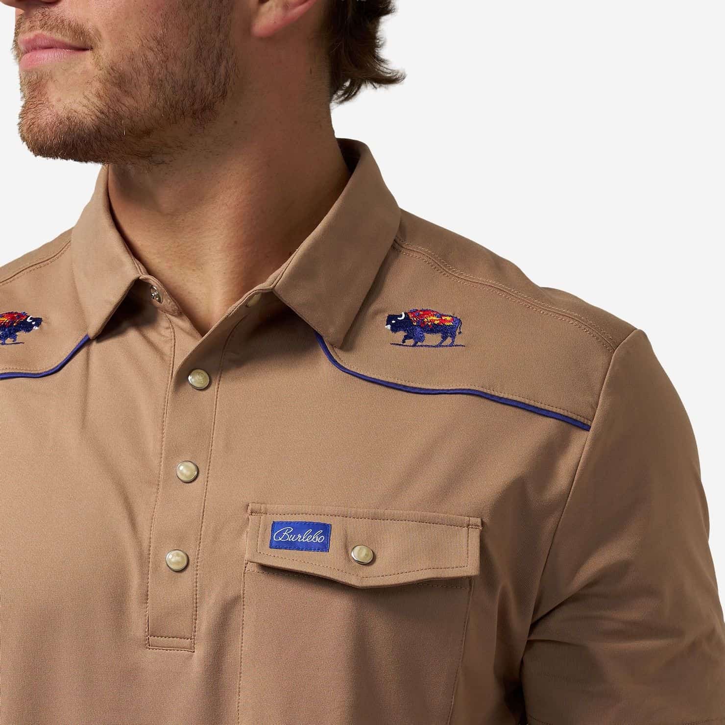 Pearl Snap Performance Polo