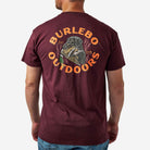 Burlebo Short Sleeve Tee Duck Dog - Marron