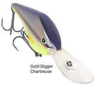 BassMooch Z Boss 22 Crankbaits Gold Digger Chartreuse