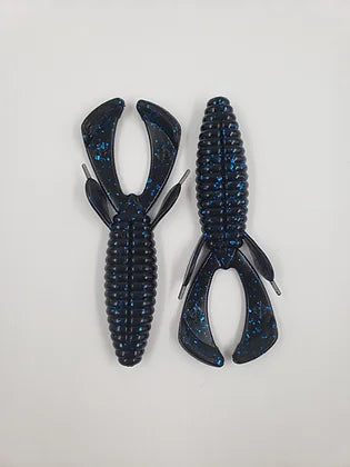 Cross Bait Big Foot Black Blue Flake