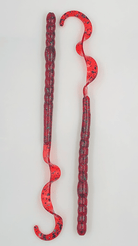 Cross Bait 10.5" Worm Red Bug
