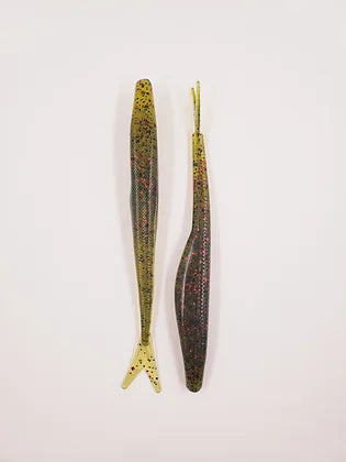 Cross Bait 6" Big Sista Twitch Watermelon Red