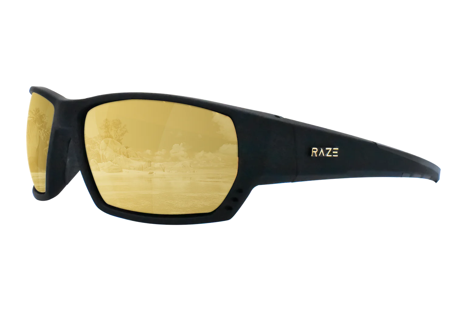 Raze Eyewear Sonar - Black Gold HDP