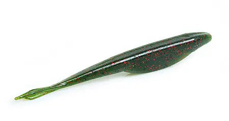 Yamamoto "D" Shad 5pk 208: Watermelon Black & Red