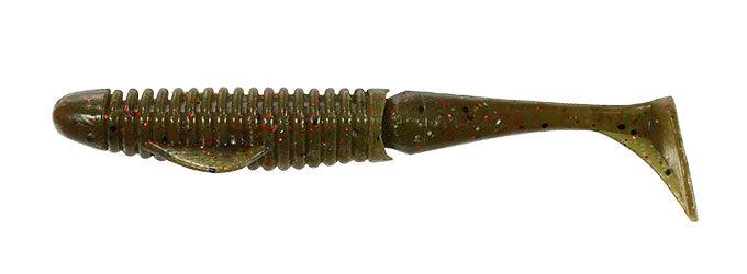 Duo Realis BooStar Wake Swimbait Green Pumpkin Red Flake