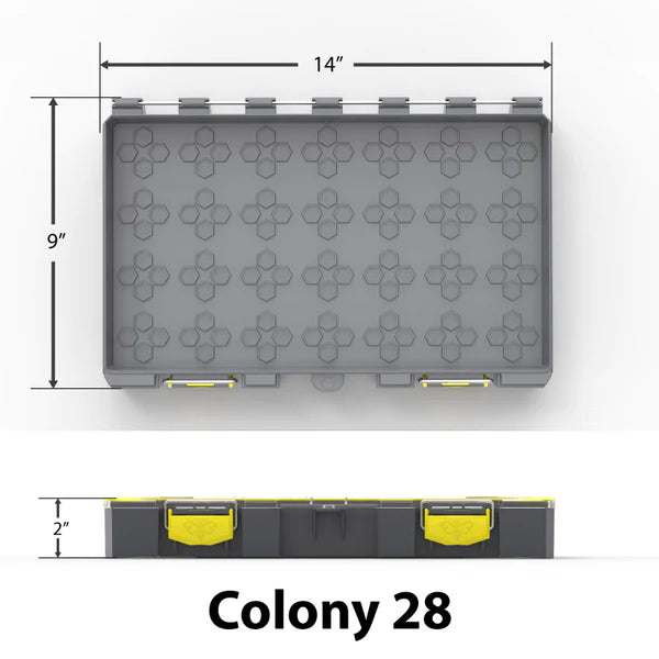 Buzbe Terminal-Colony 28 Modular Tackle Box