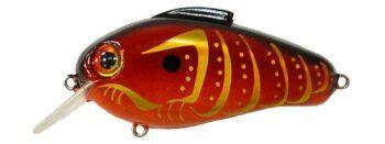 Bill Lewis Echo 1.75 Squarebill Crankbait Rayburn Red Craw