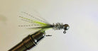 Born To Tie Jigs Chartreuse Ghost Feather 1 32 oz