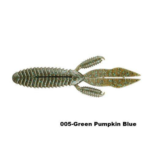 Reins Punchin’ Predator Green Pumpkin Blue