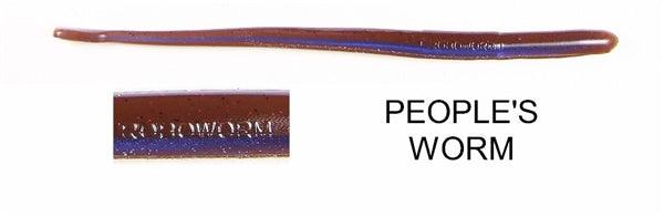Roboworm Straight Tail 6" Peoples Worm