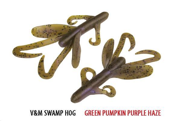 V&M Swamp Hog Green Pumpkin Purple Haze **