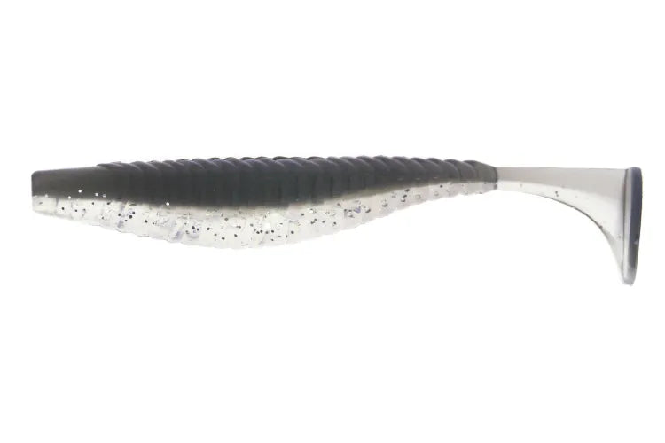 Damiki Armor Shad Paddle Tail Swimbait 4" American Shad 2