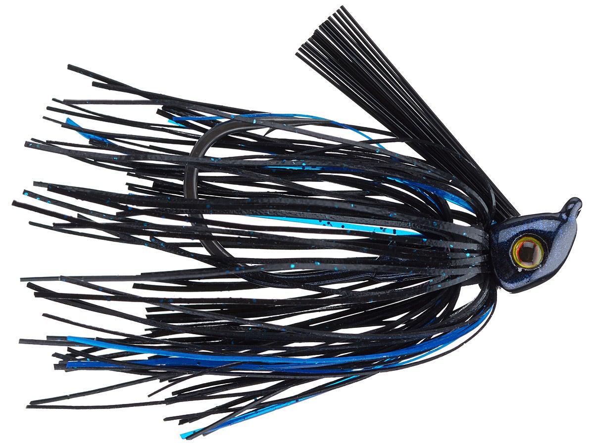 V&M Pacemaker HD Swim Jig Black Blue 1 2