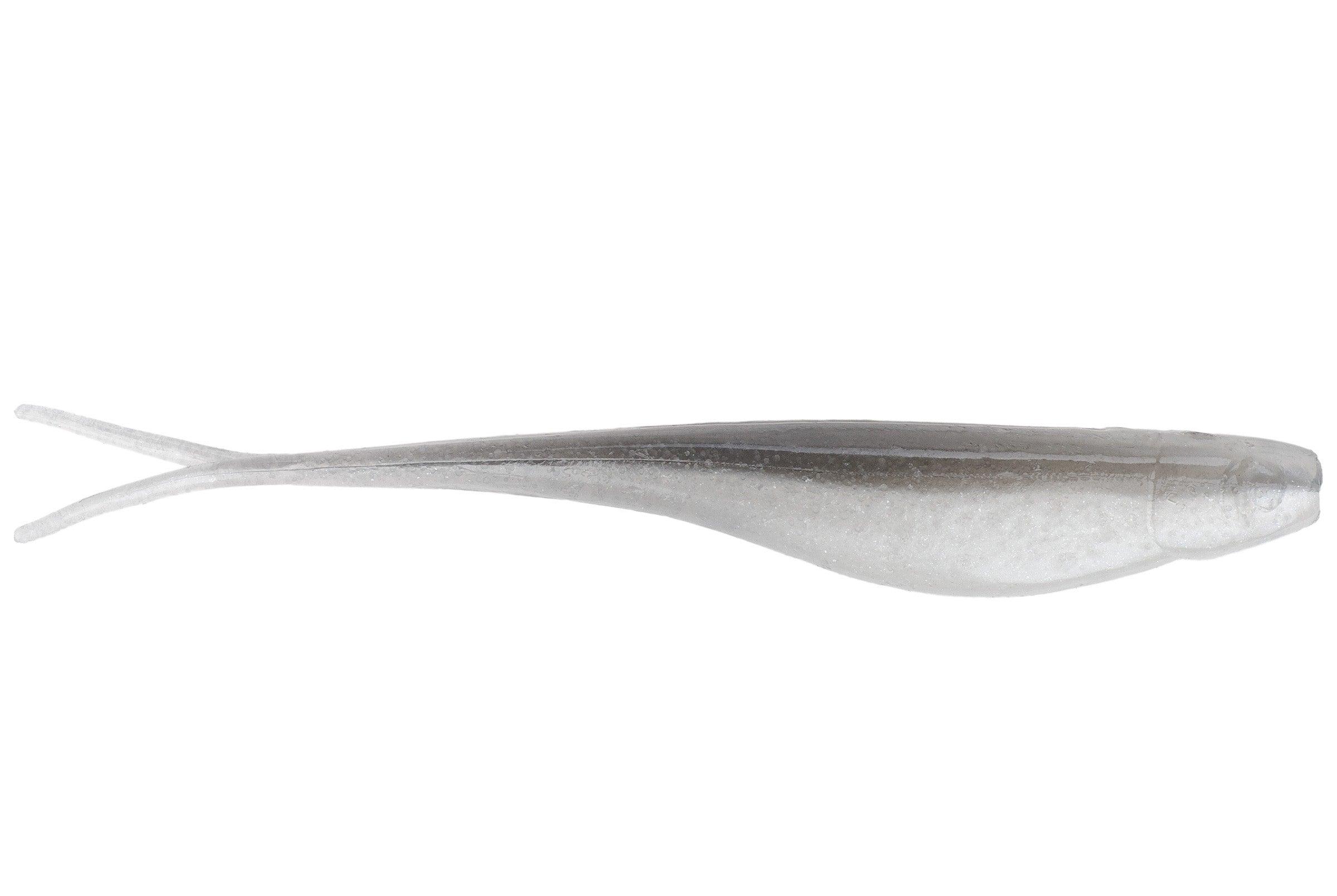 Strike King 3X ElazTech Z Too Soft Jerkbaits Gray Glimmer Pearl