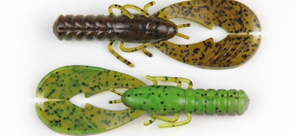 X Zone Lures Pro Series 3.25" Muscle Back Finesse Craw