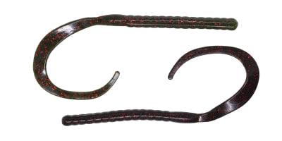 X Zone Lures Pro Series 11" Blitz Worm Black Watermelon Red