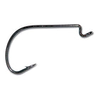 Mustad Mega Bite Widegap Offset Shank hook 5pk BLK NICKLE 0 hook
