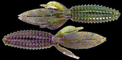 Reaction Innovations Smallie Beaver 3.50 Sprayed Grass